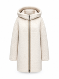⇆ Reversible Faux Fur & Suede Hooded Jacket