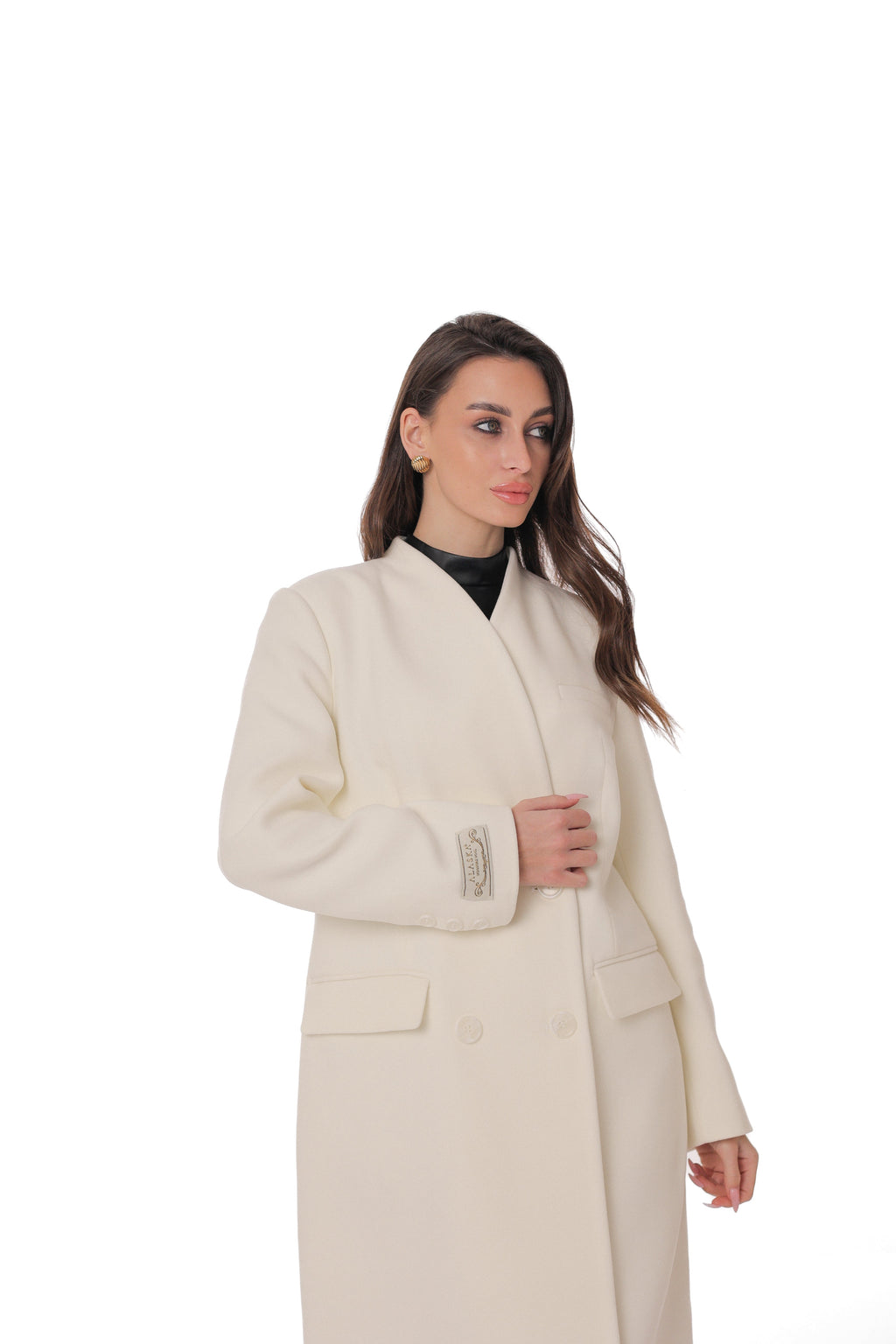 Amelia Longline Cashmere Blend Coat