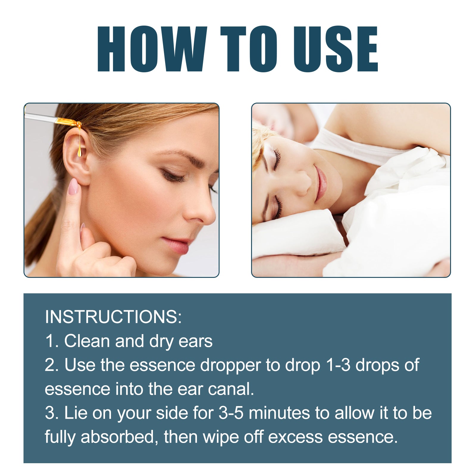 Ear Care Serum, Ear Massage To Relieve Earache Tinnitus Ear Tinnitus Ear Discomfort Detailer