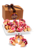 Valentines Day Fortune Cookie Gift Box - 24 Piece