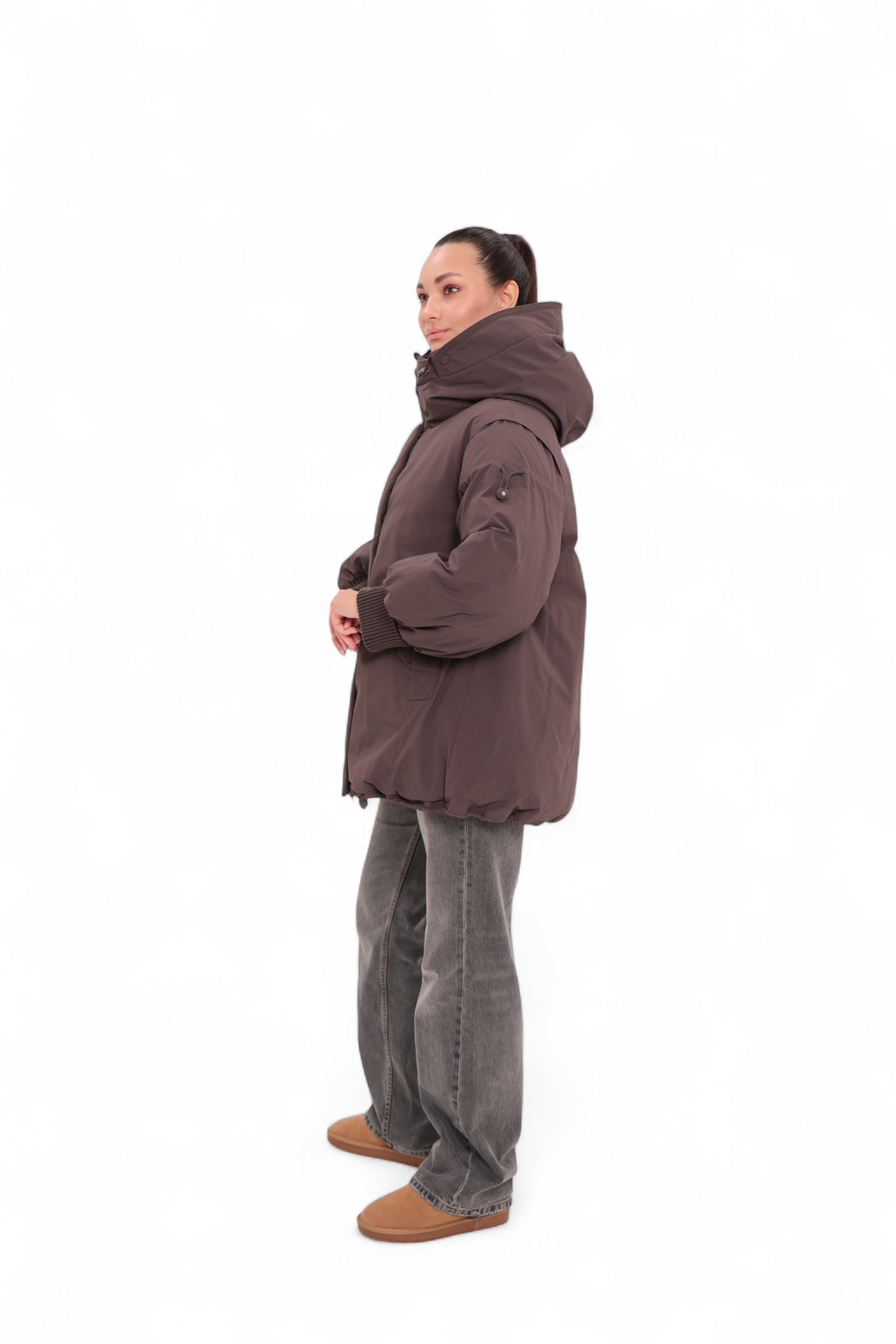 ⇆ Reversible 2 in 1 Insulated Bio-Down Winter Coat