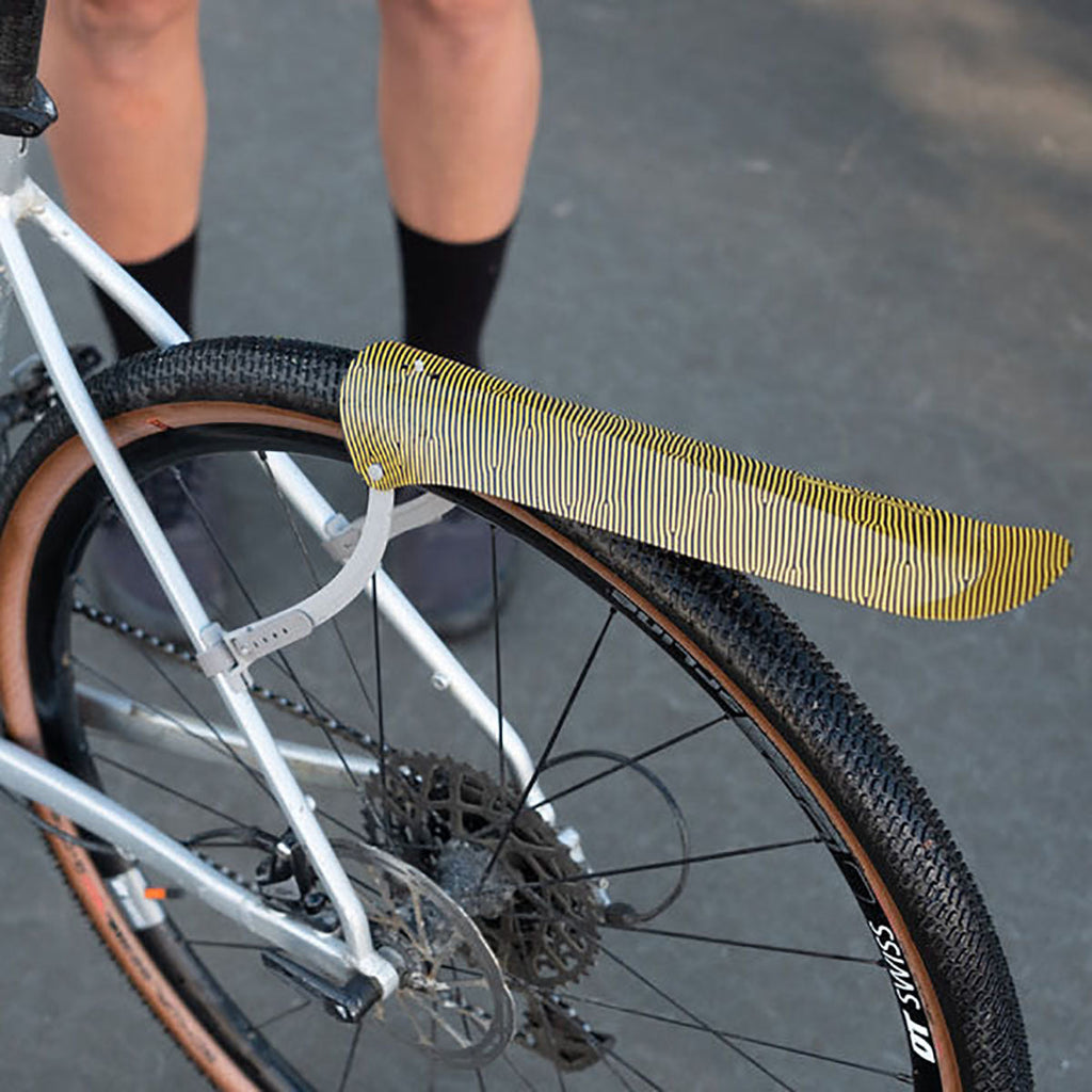 Ass Savers Win Wing Gravel Rear Mudguard w/ Grey Wishbone