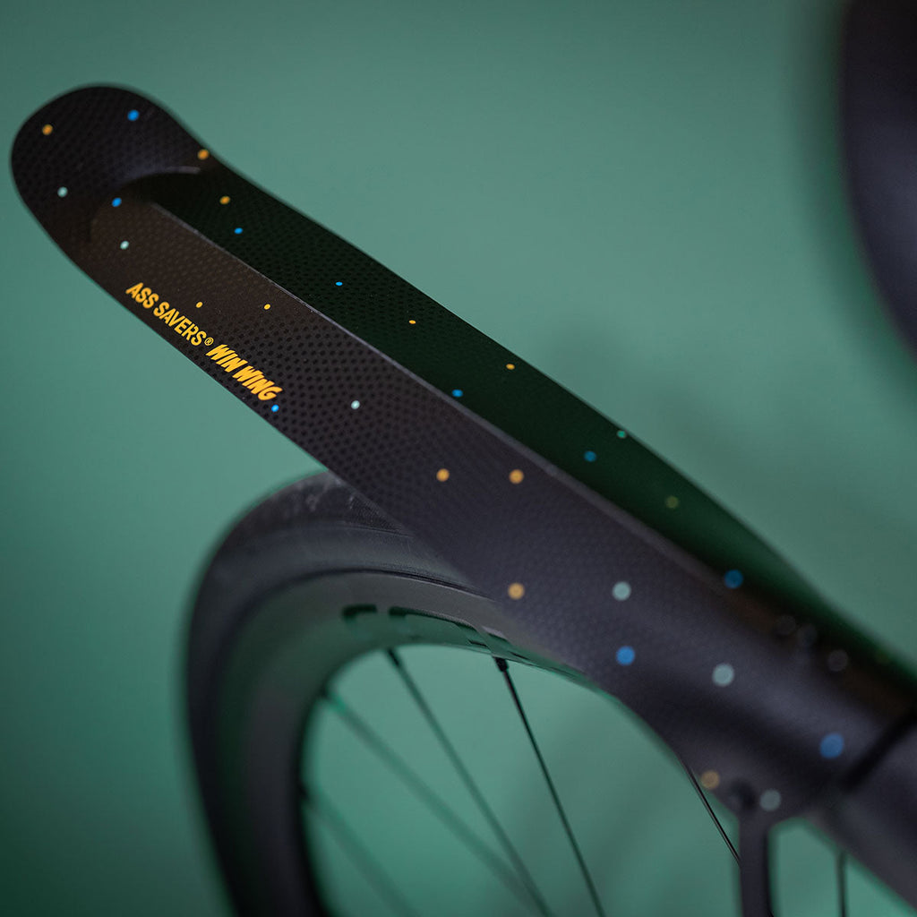 Ass Savers Win Wing 2 Road Rear Mudguard w/ Black Wishbone