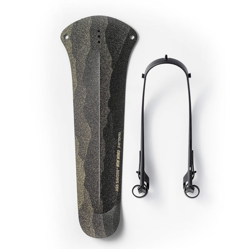 Ass Savers Win Wing 2 Gravel Rear Mudguard w/ Black Wishbone