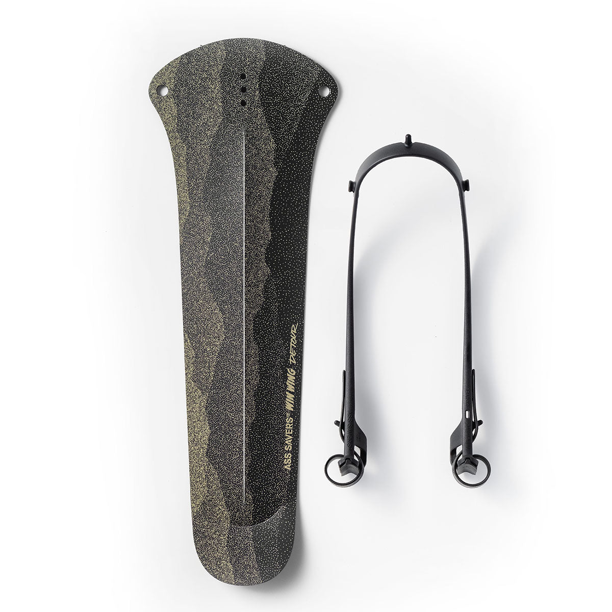Ass Savers Win Wing 2 Gravel Rear Mudguard w/ Black Wishbone