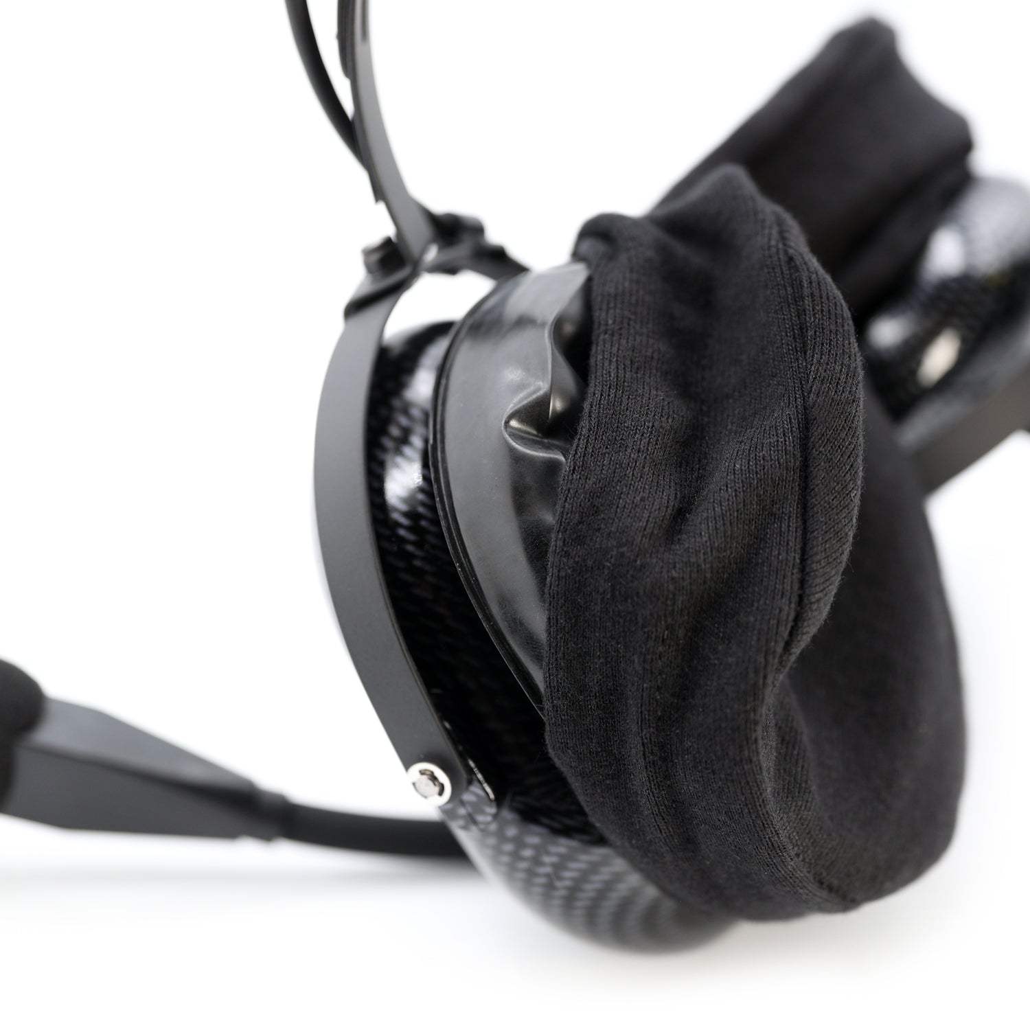 FHS Behind-The-Head Fire Safety Industrial Headset - With Mic On/Off Button / For David Clark / Sigtronics / Avcomm