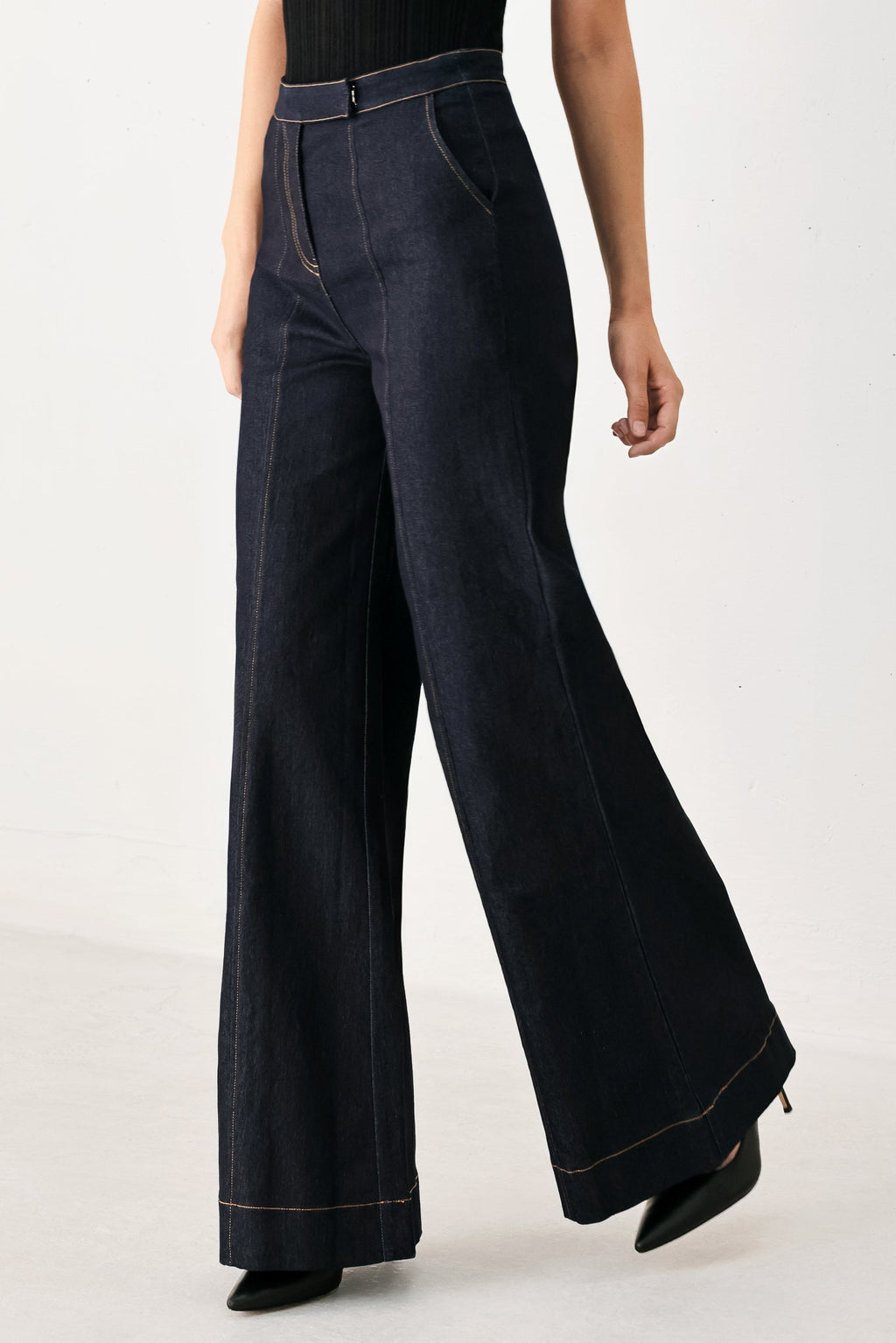 SAINT TROPEZ DENIM PANTS