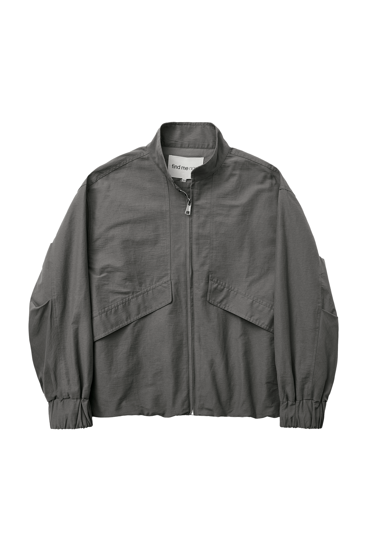 SABLE JACKET IN CHARCOAL