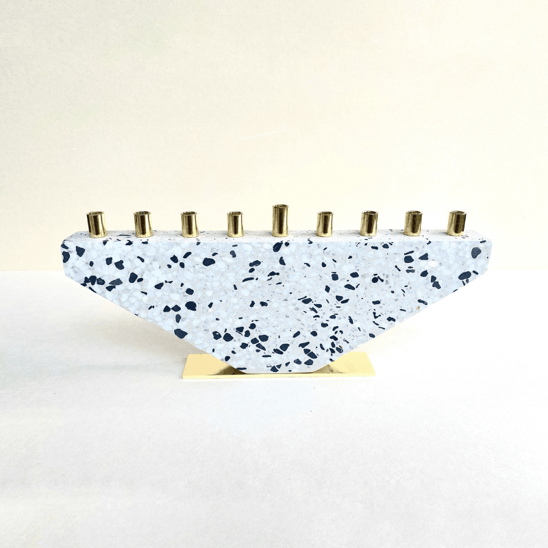 Luxurious Concrete with Clean Lines for Hanukkah - Fancy Lady Series