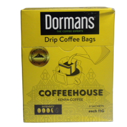 Dormans Coffee House Drip Coffee Bags 11g front panel view