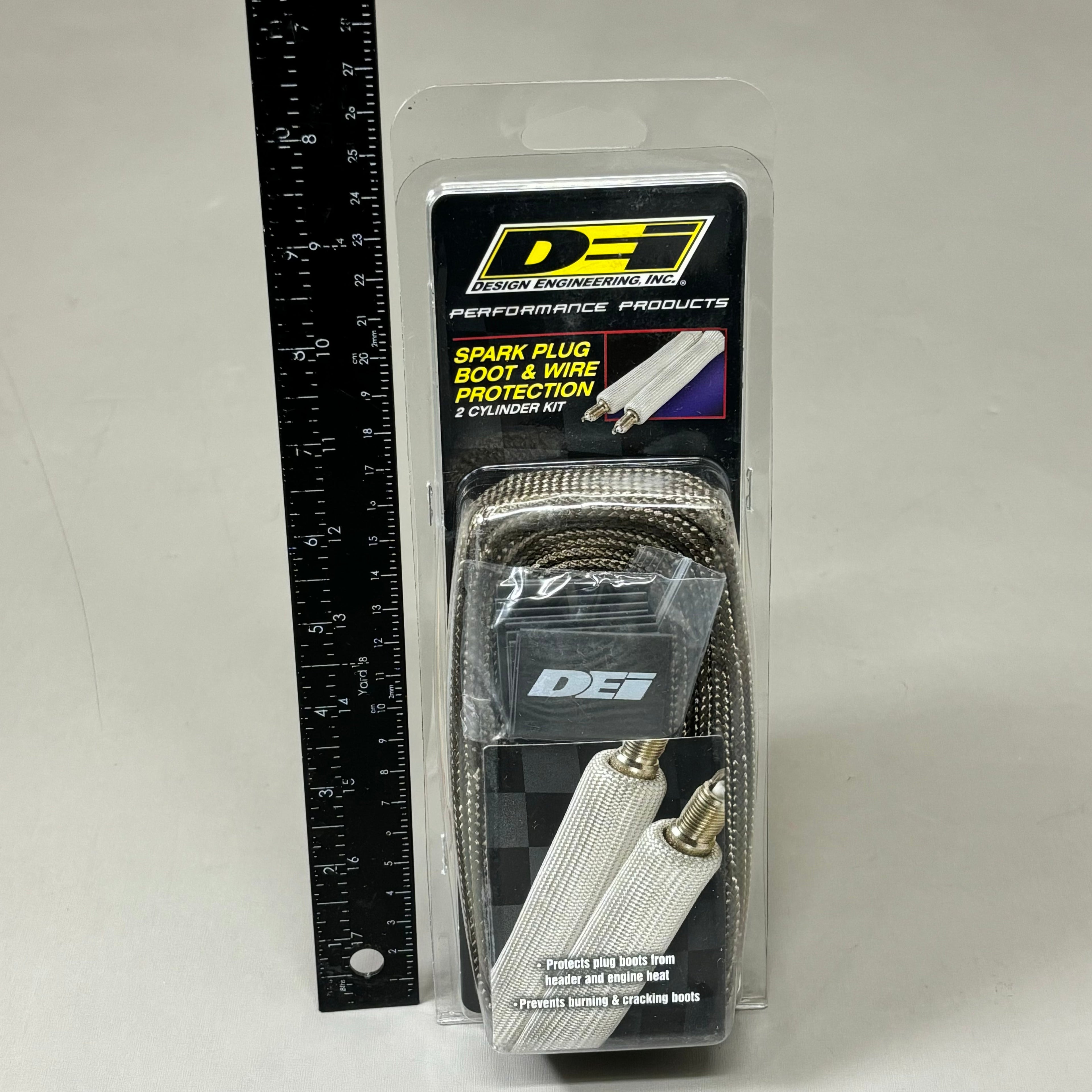 DEI DESIGN ENGINEERING INC Titanium Protect Wire 4Cylinder Kit Made in USA 10579
