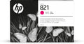 New, Pre-Owned - HP 821 400ml High-Yield Magenta Latex Ink Cartridge, G0Y87A