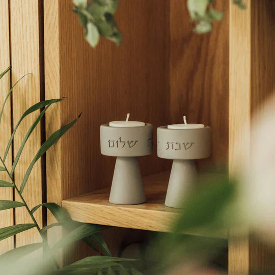 Luxurious Shabbat Table Set – Timeless Glow Series