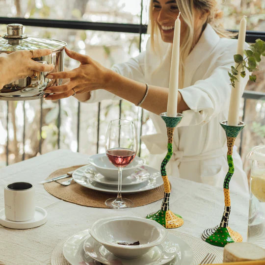Colorful Premium Handcrafted Candle holders – Loopy Series