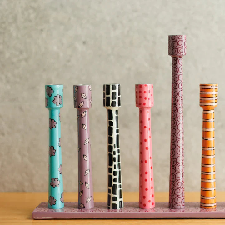 Designer Menorah for Hanukkah – Line Series