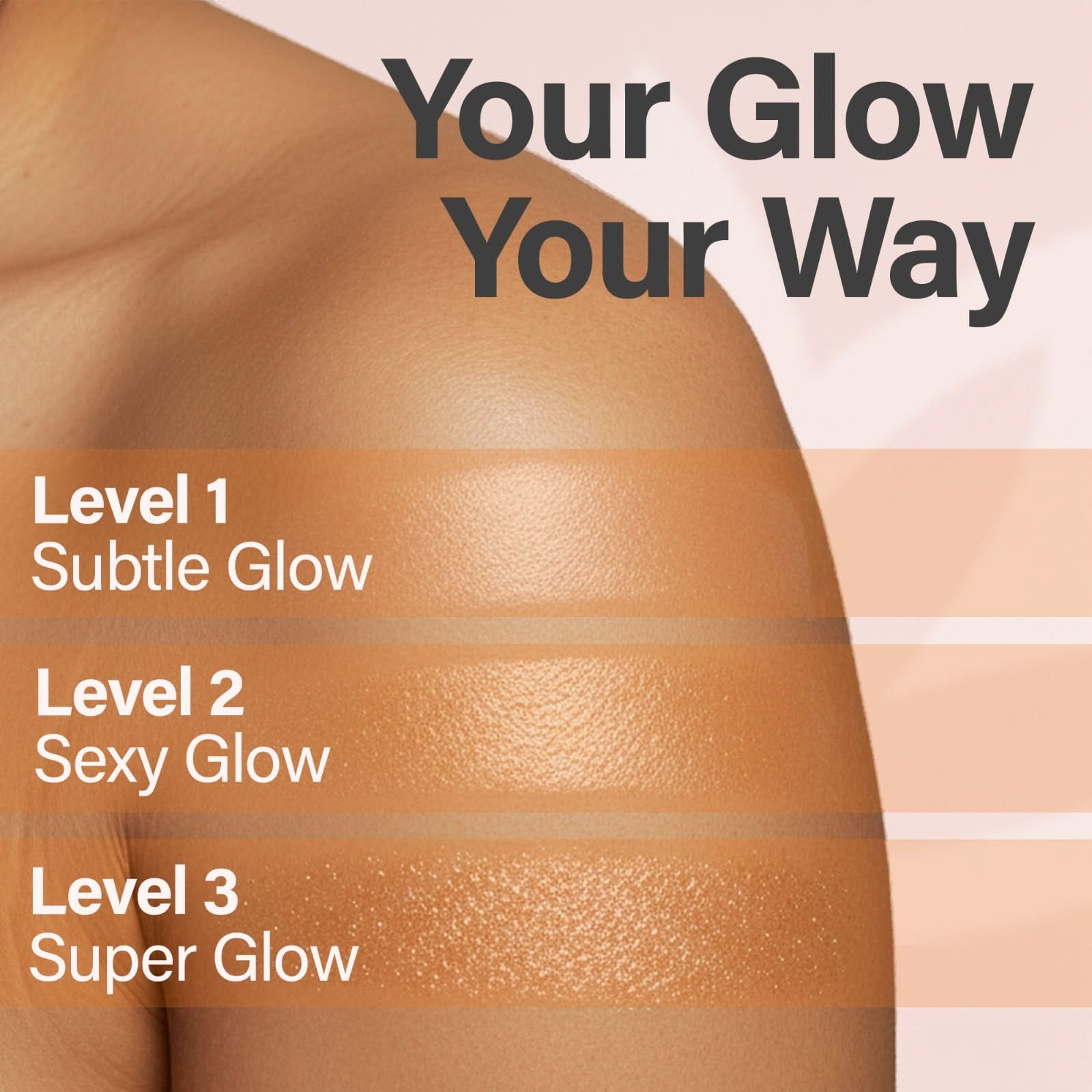 Glimmer Goddess Organic Shimmer Whipped Body Butter - Level 3 Super Gold 4 oz