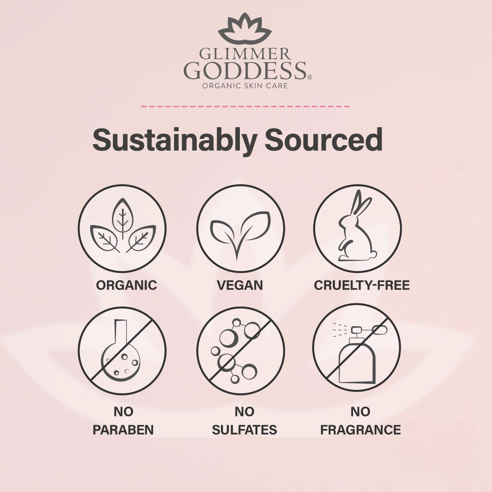 Glimmer Goddess Organic Shimmer Whipped Body Butter - Super Bronze (Level 3)