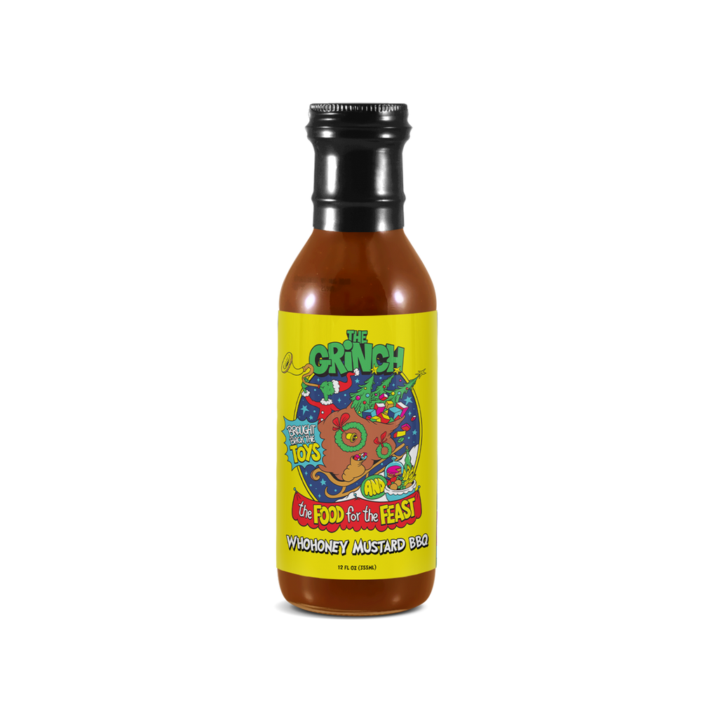 Grinch The Food For The Feast : Whohoney Mustard BBQ Sauce