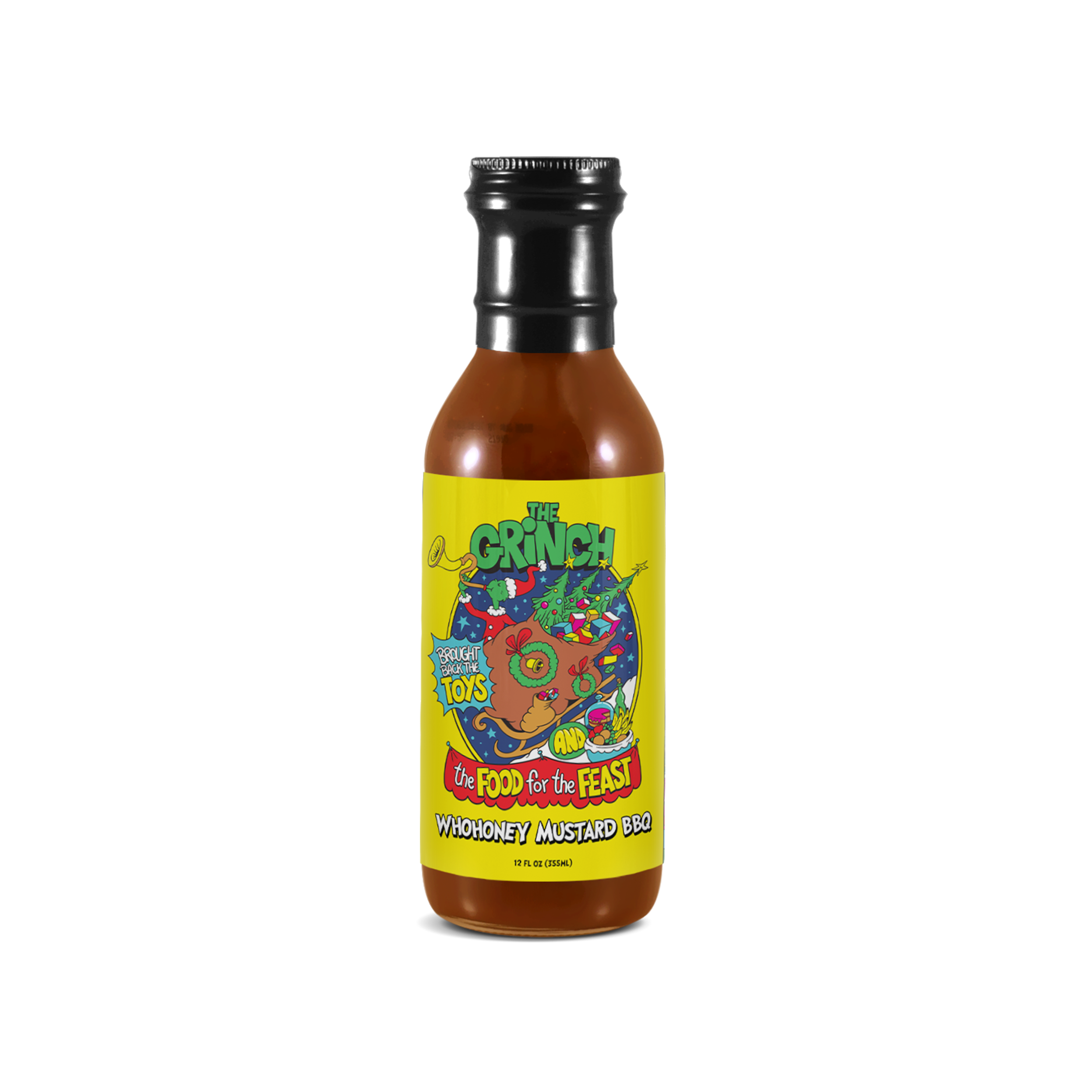 Grinch The Food For The Feast : Whohoney Mustard BBQ Sauce