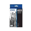 New, Pre-Owned - Epson 822 Standard Yield Black Single Ink Cartridge
