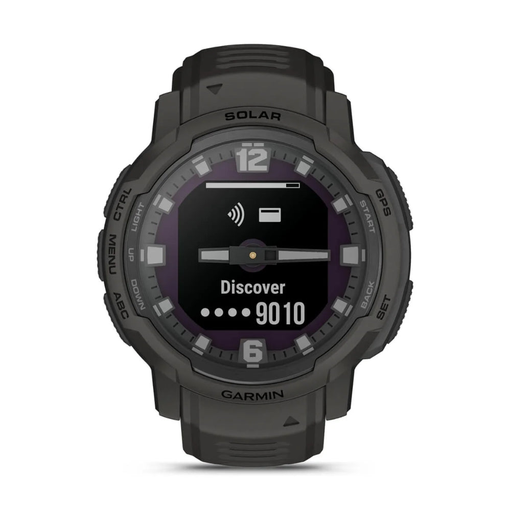 Garmin Instinct Crossover Solar | Hybrid Smartwatch w/ GPS