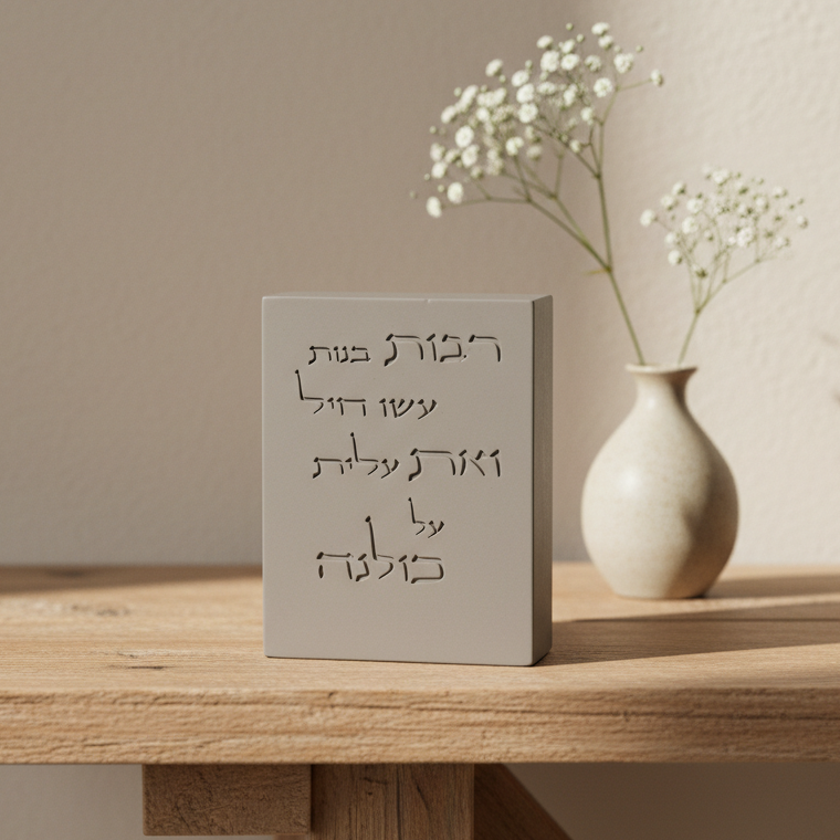 Modern Woman of Valor (Eshet Chayil) Blessing – Crown Series
