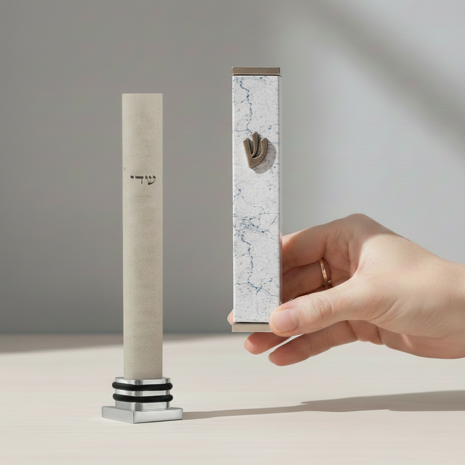 Sleek Minimalist Aesthetic Mezuzah - Candy Series
