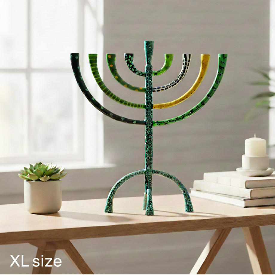 Premium Handmade Menorah – The Classic Premium Series