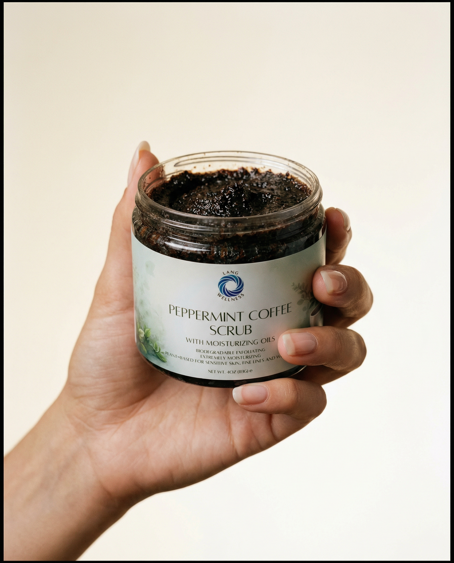 Peppermint Coffee Scrub