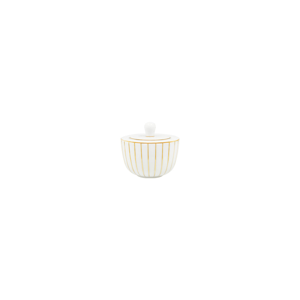 Golden Orbit Creamer + Sugar Bowl