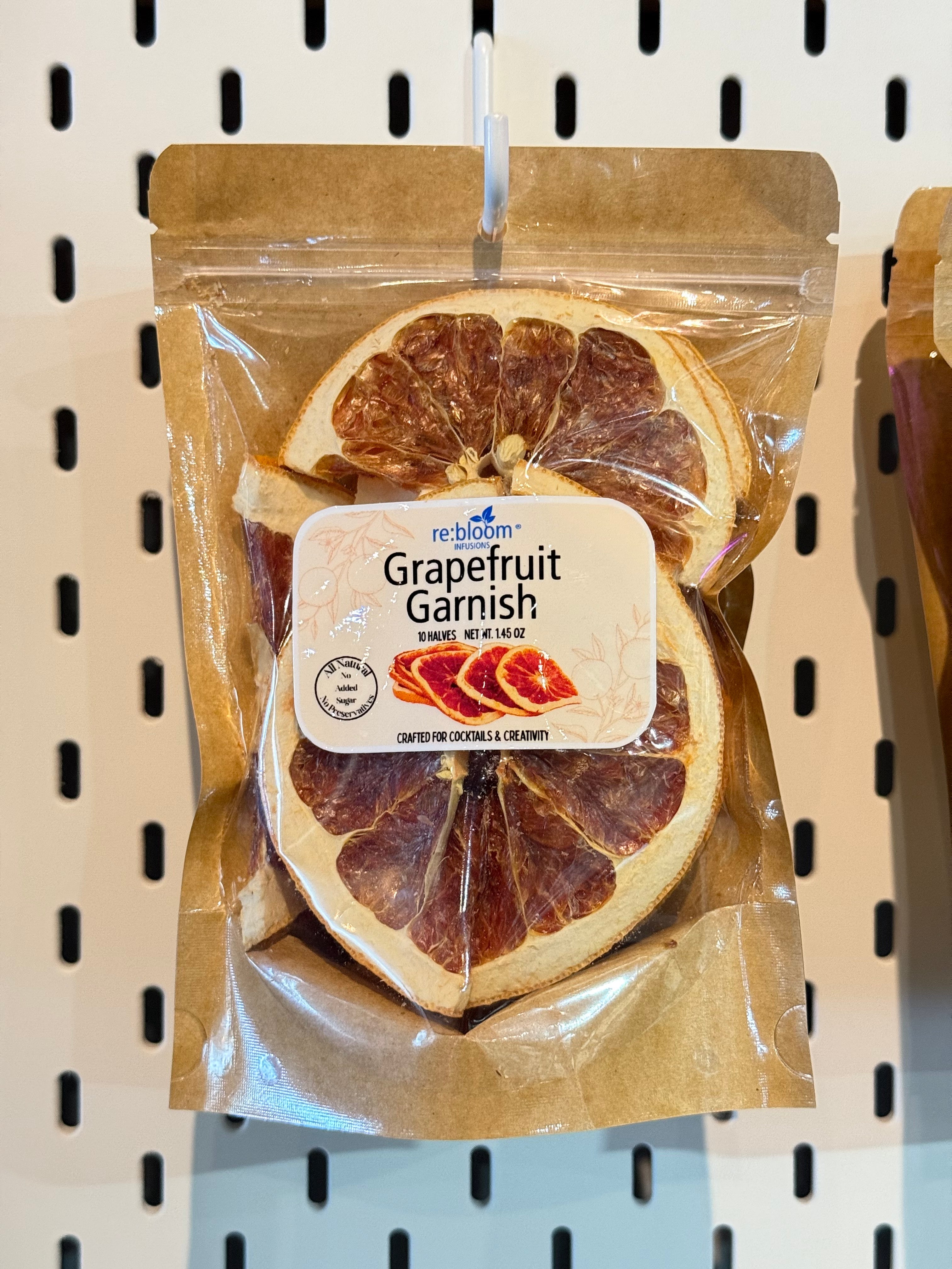 Grapefruit Garnish