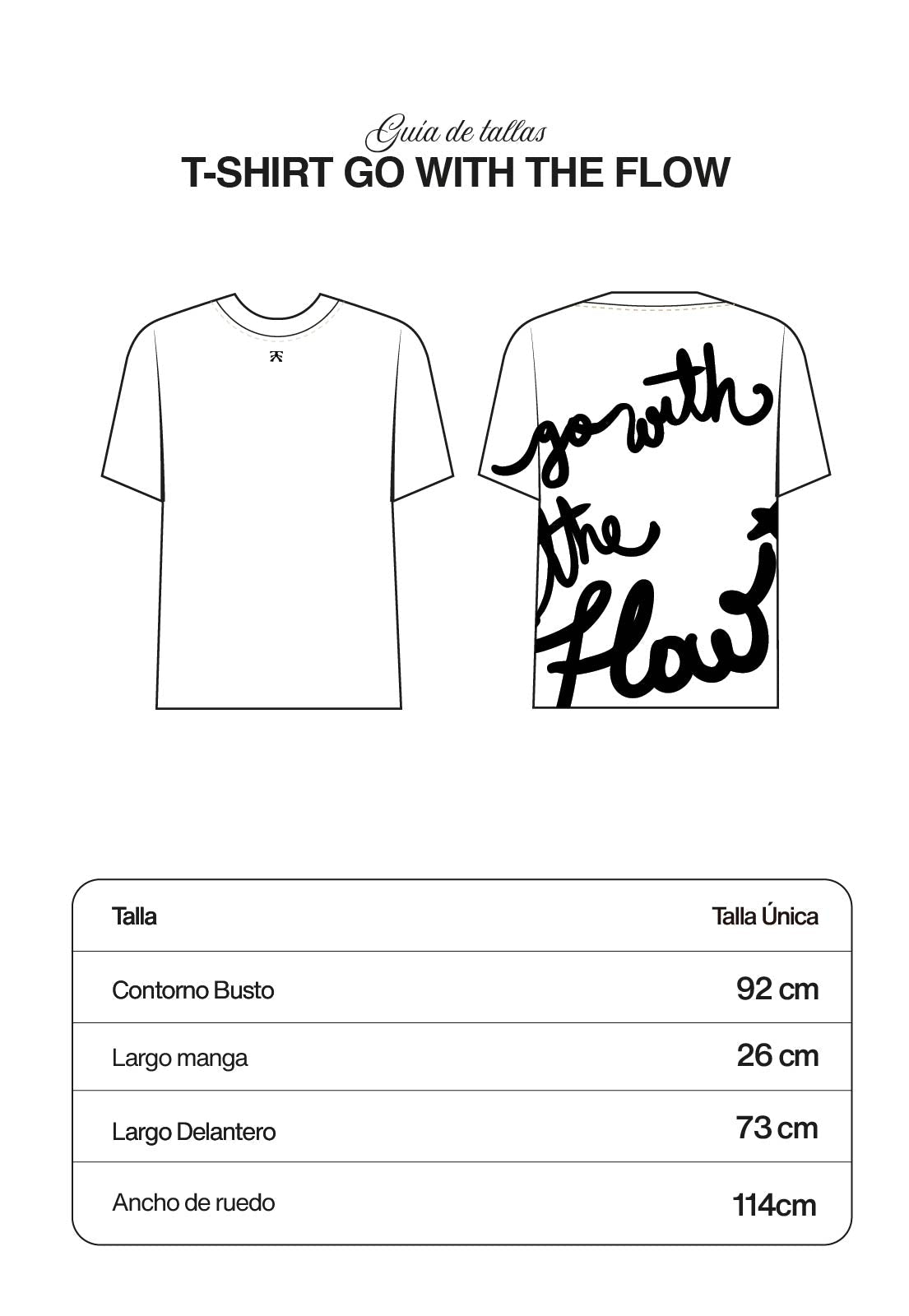 Camiseta Go With The Flow Butter
