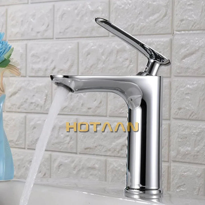 DecorBites™ Basin Mixer Faucet Handle Bathroom Tap - Cold & Hot Water Control