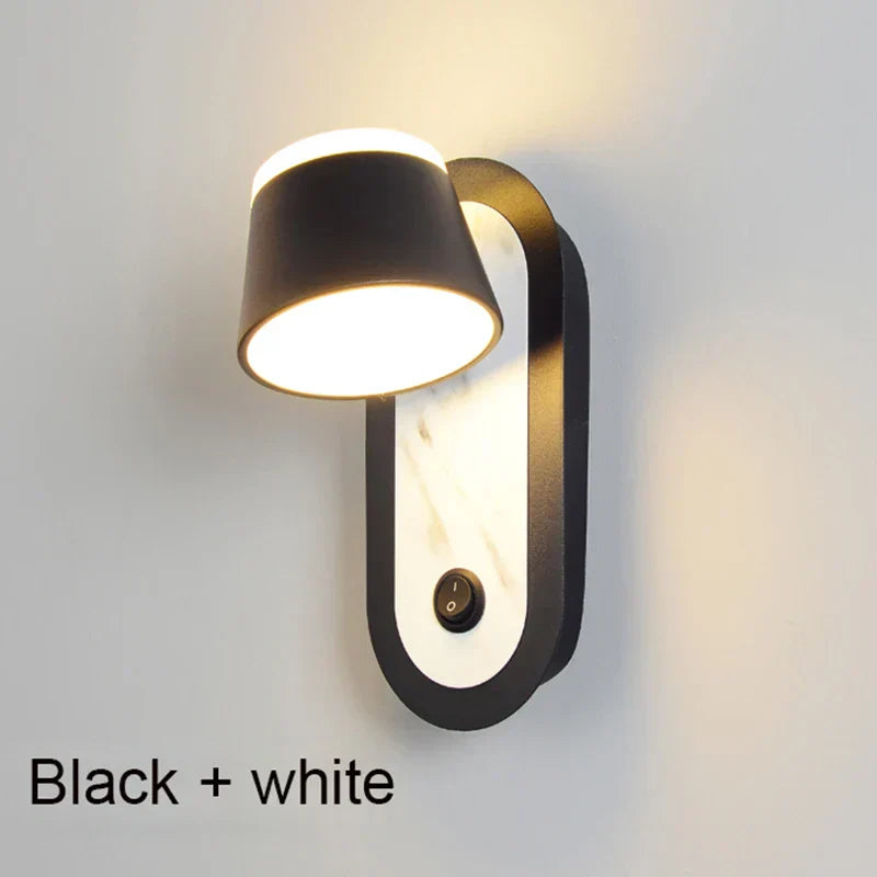 DecorBites™ Adjustable Wall Lamp: Modern & Creative LED Bedside Light for Living Room & Bedroom