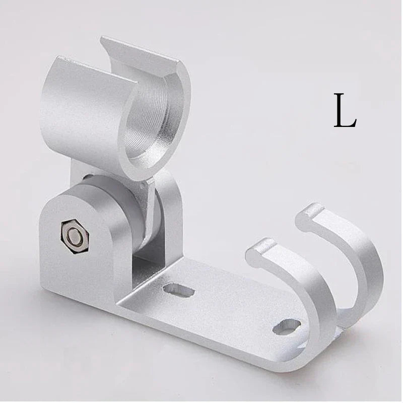 DecorBites™ Adjustable Aluminum Rain Head Holder for Shower - Wall Mounted, Rustproof Stand