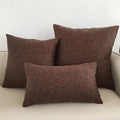 DecorBites™ Ivory Sofa Cushion Cover Solid Basic 30x50cm - 60x60cm