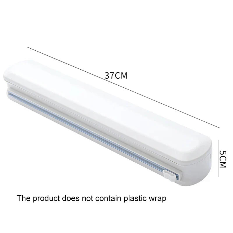 DecorBites™ Cling Film Dispenser Cutter Divider Box - Practical Kitchen Accessories