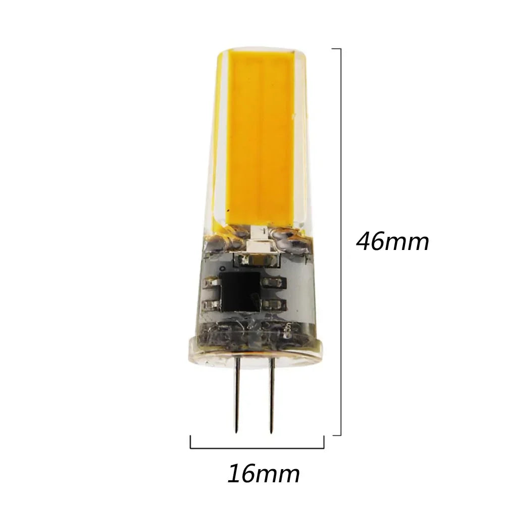 DecorBites™ G4 COB LED Bulb 5W - Crystal Light Bulb ACDC 12V AC220V - Replace Halogen