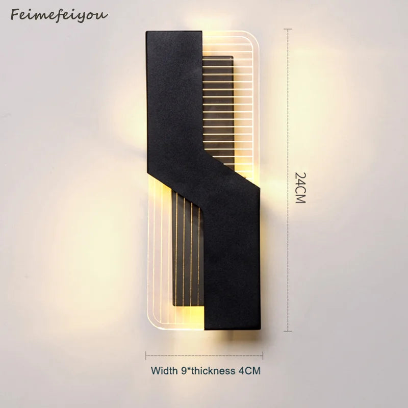 DecorBites™ LED Bedroom Wall Lamp Modern Aisle & Corridor Lighting