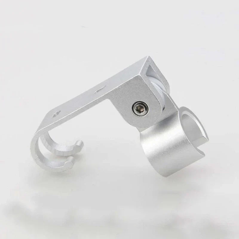 DecorBites™ Adjustable Aluminum Rain Head Holder for Shower - Wall Mounted, Rustproof Stand