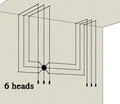 DecorBites™ Industrial Retro Wall Lamp Black LED Hanging Light