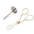 DecorBites™ Cream Flower Scissors Set - Cake Decorating Tools