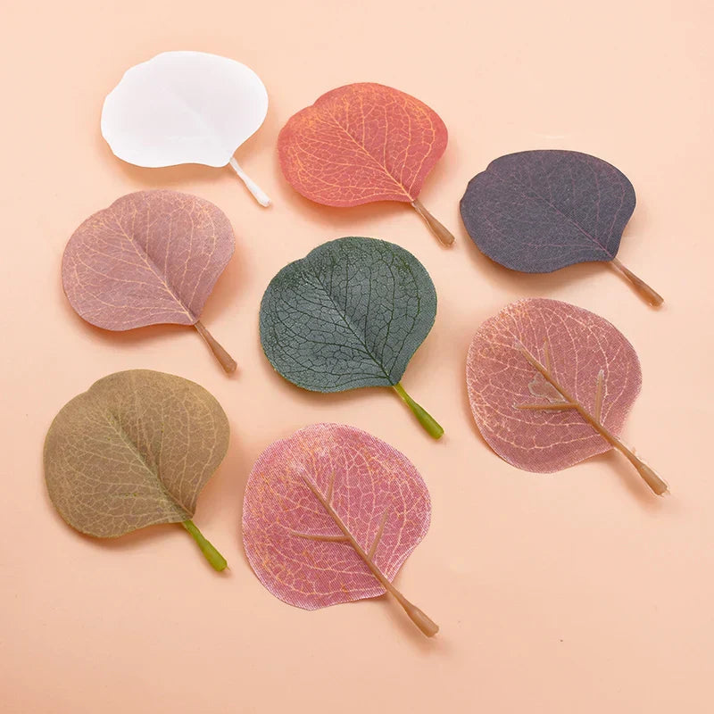 30Pcs Silk Leaf Artificial Plants for Home Decor & DIY Crafts by DecorBites™