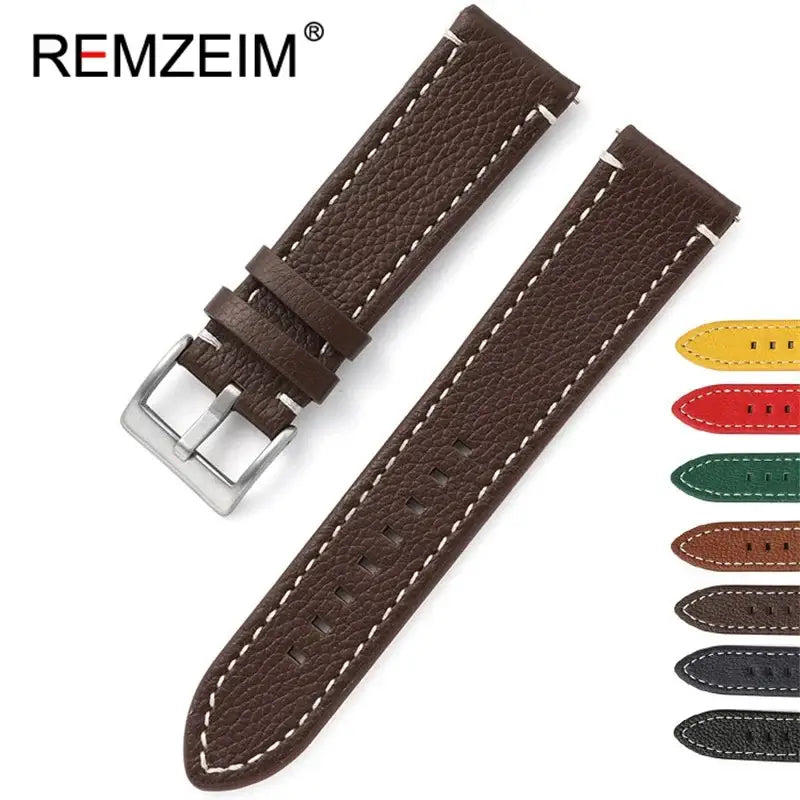 Samsung Galaxy Watch Leather Strap - Premium Classic Design