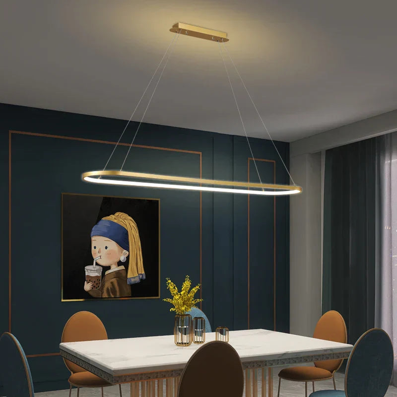 DecorBites™ Iron Dining Chandelier Ceiling Lamp for Home Kitchen Office Indoor Lighting