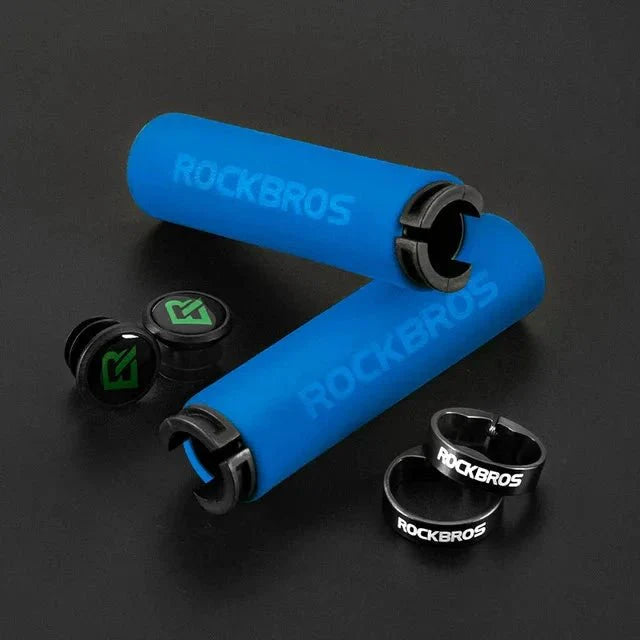 ROCKBROS Cycling Grips: Boost Ride Comfort & Control!
