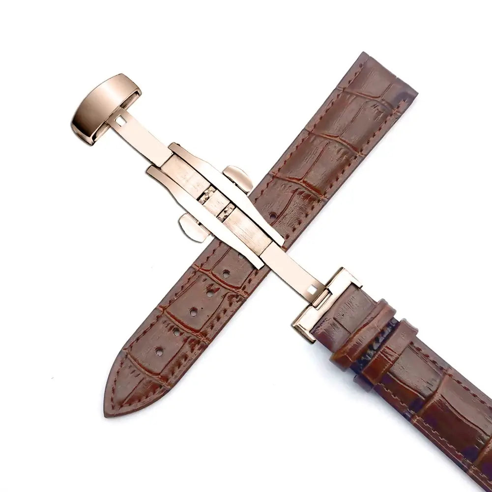 Samsung Galaxy Watch Leather Strap - Premium Classic Design