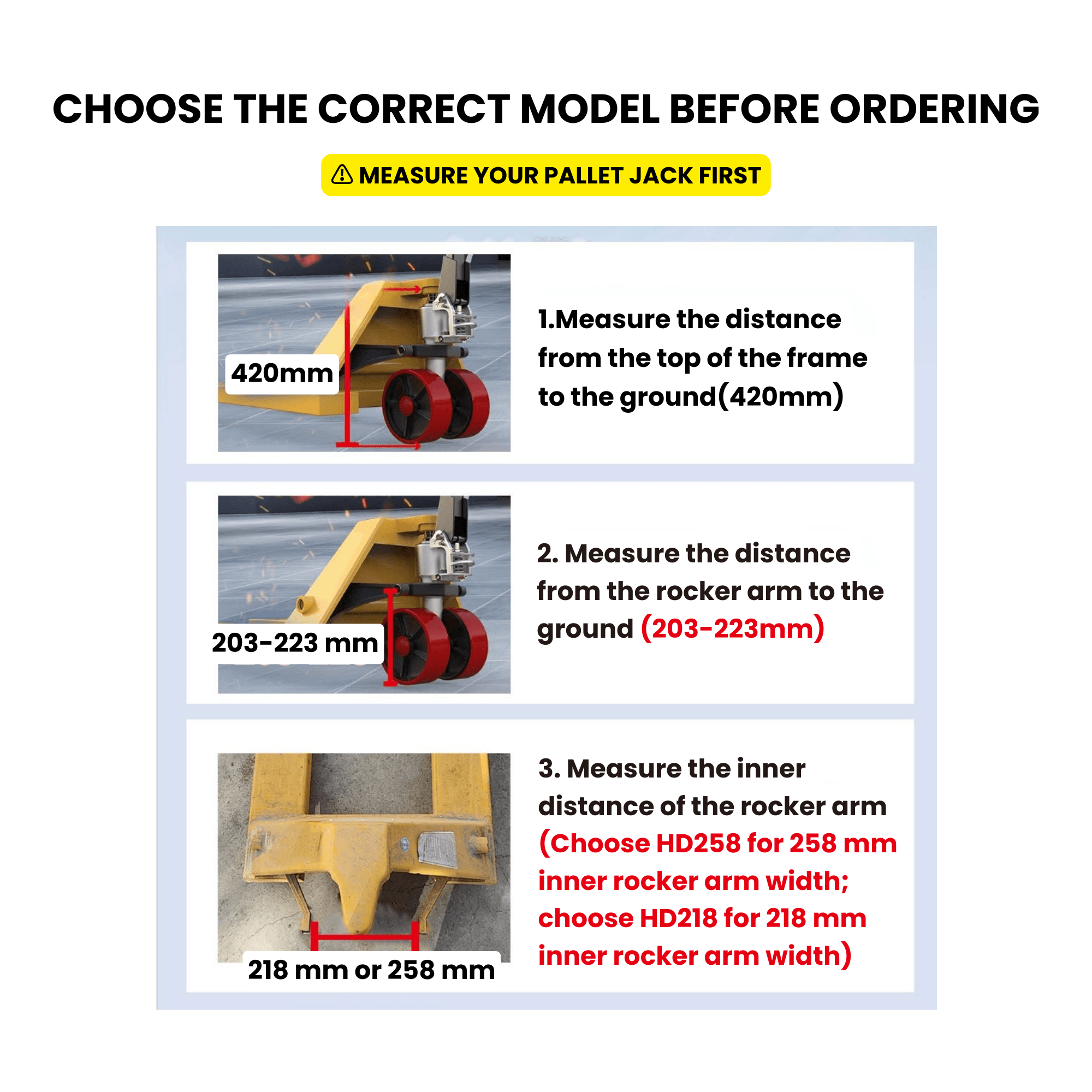 PT4400-HD218 / HD258 Electric Add-On Drive Bar, Lithium Power, Best retrofit upgrade for Manual Pallet Jacks