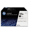 New, Pre-Owned - HP 05A High Yield Dual Black LaserJet Toner Cartridge, CE505D