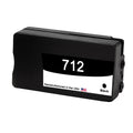 U.S. Remanufactured for HP 712 Black (3ED71A) Ink Cartridge New Chip